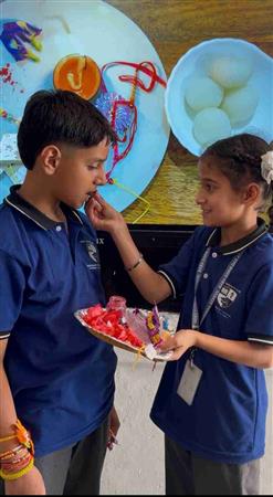 Rakhi celebration 