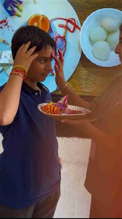 Rakhi celebration 